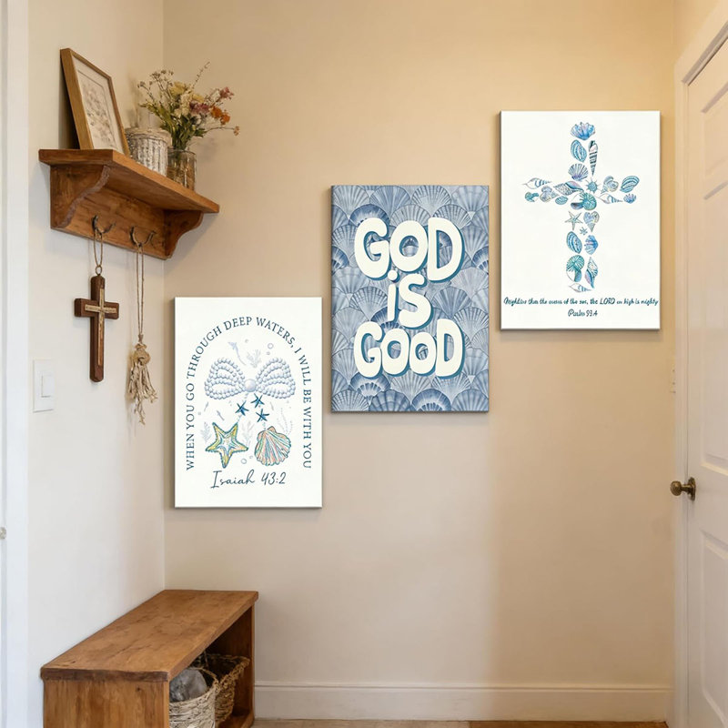 3 Piece Wrapped Canvas Print