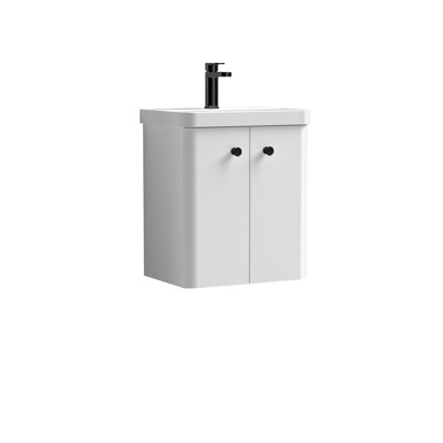 505 mm Single Vanity with Integrated Basin