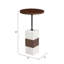Table d'appoint moderne avec table de bout et petite table de chevet et table de chevet