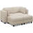 Modular Loveseat Sofa With Two Ottomans-573707038