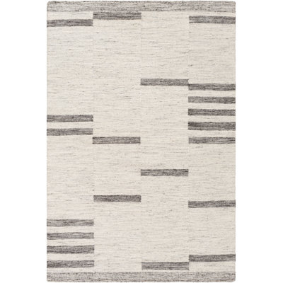 Striped Wool Striped Area Rug