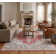 Mayhall Vintage Medallion Performance Indoor Area Rug