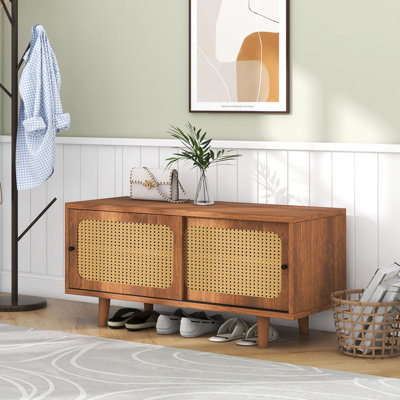 Ayachi 8 Pair Shoe Storage Cabinet