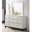 Ensemble de chambre à coucher standard 5 pièces Burrigan-902514326