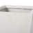 13" White Cast Stone Outdoor Planter - Sleek And For Garden Decor Matte Enhance Beauty Of Your Living-788032177