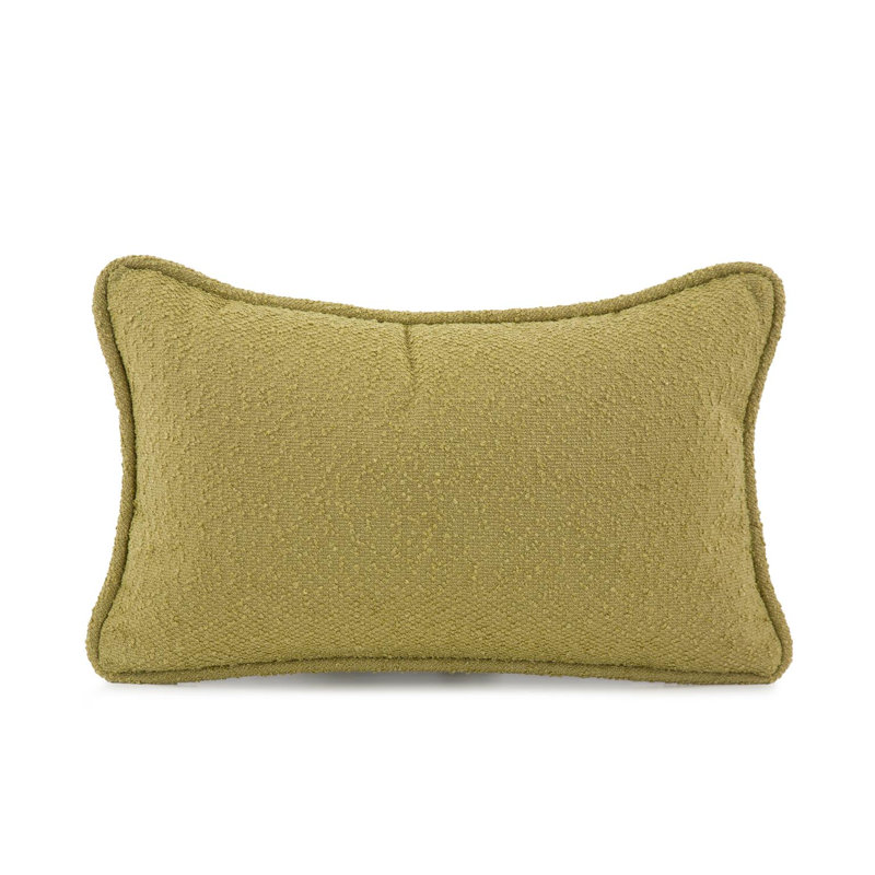 Coussin corail d'Alicante, Rectangle H 14 po x l 22 po, Vert