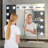 Khadeidra Metal Rectangle LED Mirror-316095056