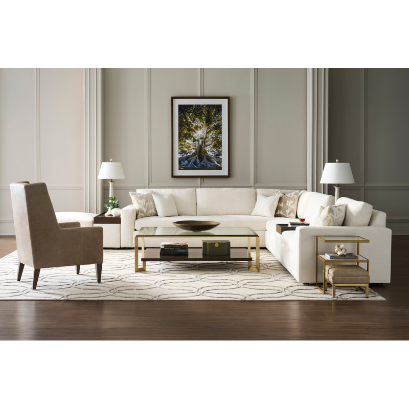 Boyleston Wingback Chair, 1111 Brown, Almond Buff