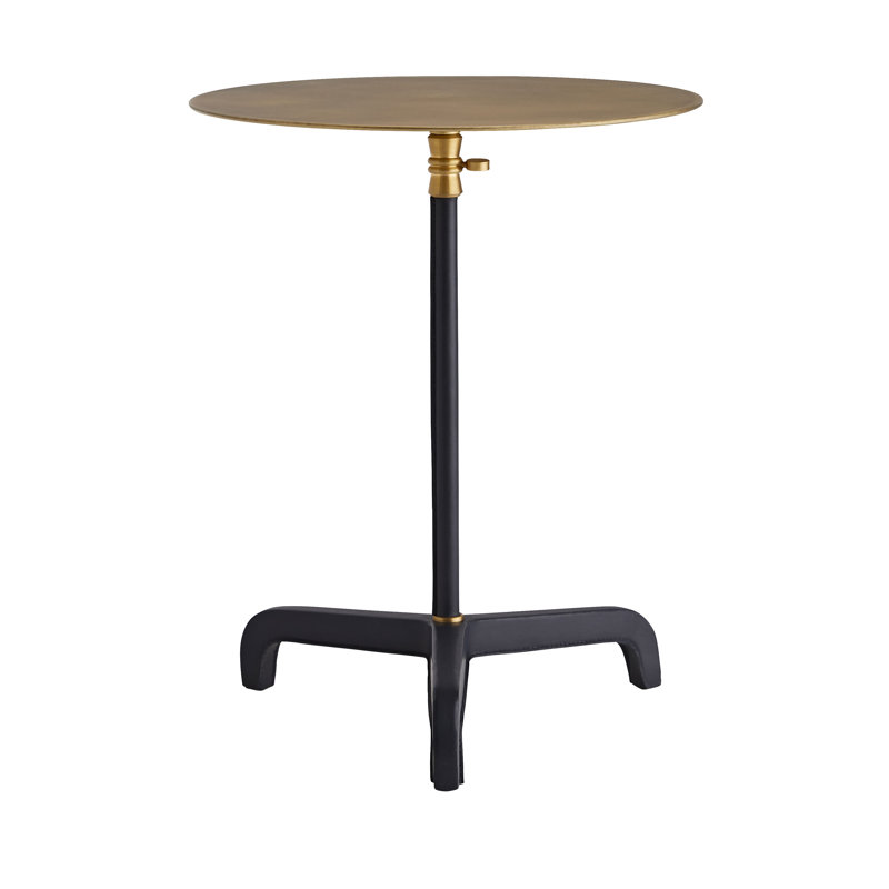 Pedestal Accent Table, Indigo