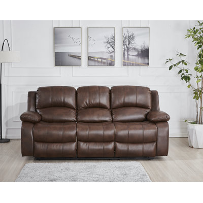 Convergent Upholstered 85'' Reclining Sofa