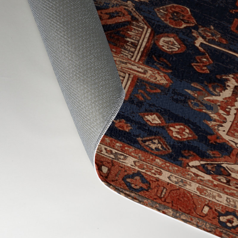 Tapis turc intérieur et extérieur brun, Rectangle 9 pi x 12 pi