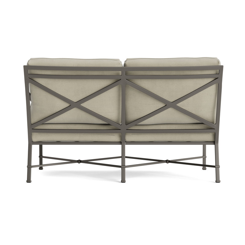 Venetian Outdoor 2 - Seat Loveseat, Fusion Moccasian, Mica