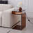 Glass Nightstand,side Table,s-shaped End Table For Living Room,bedside Table For Bedroom-501293903