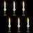 Flickering LED Window Candles With Timer - 8.5" - White - Set Of 6-109395142