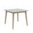 Dining Table with Smart Top in Solid Wood Legs