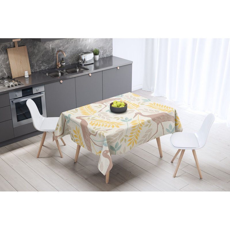 East Urban Home kitchen decoration, tablecloth, 140 x 140cm - Designed and made in Turkey