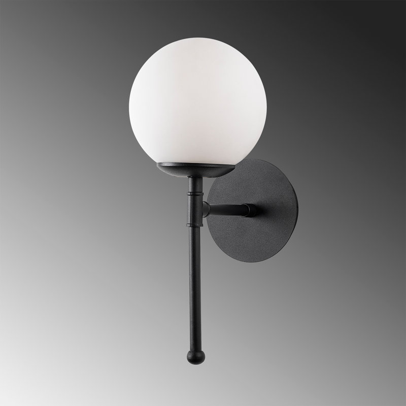 Applique articulée noire à 1 lumière Dayeli