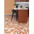Brenda Daworld Terracotta Peel and Stick Floor Tiles