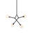 Convertible Chandelier with Opal Glass-111187526-111187528-111187525