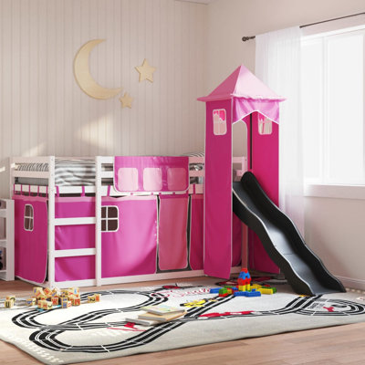 Mayweather Bunk Bed Themed Beds with Trundle Included