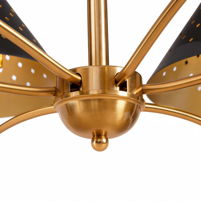 Lustre moderne 35,4 po avec chaîne ajustable
