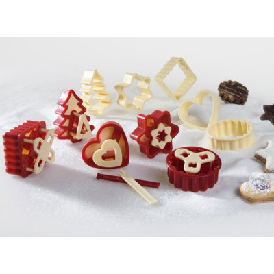 12-tlg. Linzer-Keksausstecher-Set