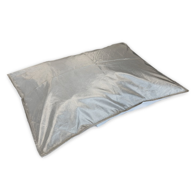 Taie d'oreiller Withrow EMF Shielding - soie argentée
