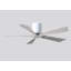 60" Irene 5-Blade Hugger Ceiling Fan with Wall Remote-1087667333-1087667387-1087667377
