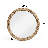 Midge Rope Round Wall Mirror