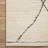 Kismet Geometric Machine Made Power Loom Polyester Area Rug in Ivory/Charcoal-78565251