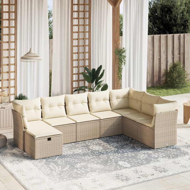 Ensemble de canapé de jardin Vidaxl
