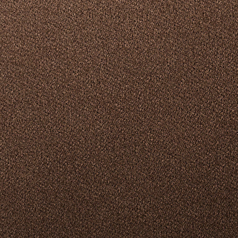Cleon Sofa, Coffee Velvet Polyester Blend
