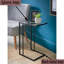 Harjeet Glass Top C Table End Table