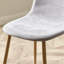 Sumra Set Of 4 Beige Chenille Upholstered Dining Chairs-121257428