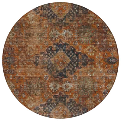 Machine Washable Indoor/Outdoor Chantille ACN2808 Global Rug