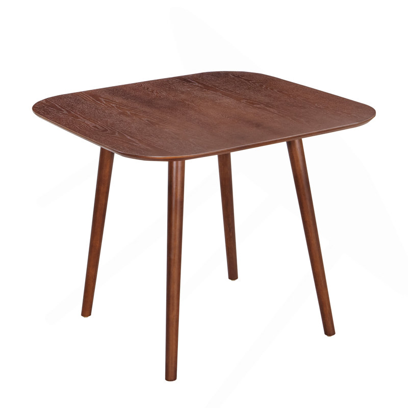 Louise Solid Wood Base Dining Table, Walnut