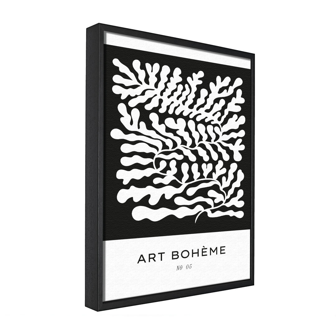 Art Boheme Matisse - Einzelner Bilderrahmen Kunstdrucke auf Leinwand