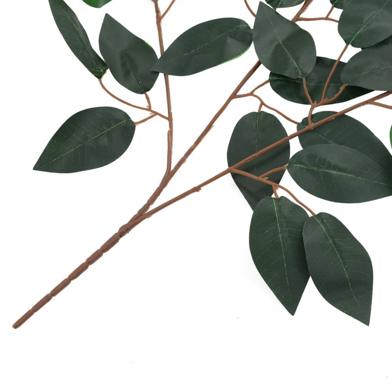 25.59cm Faux Ficus Plant, Green