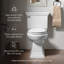 Cachet Recycled ReadyLatch Quiet-Close? Round-Front Toilet Seat
