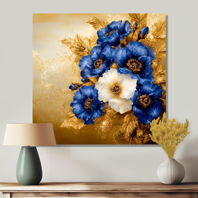 «Golden Harmony Of Peony Gardens», reproduction sur toile