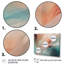 Orange, bleu, danse, couleurs III - impression-88510953-88510955
