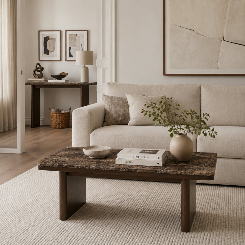 Caden Nightstand Walnut, Emperado