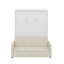 Lit escamotable double avec coussin-1491497976