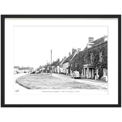 Burnham Market, The Village C1955 by Francis Frith - Single Picture Frame Print