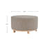 Repose-pieds Doretha avec base en bois