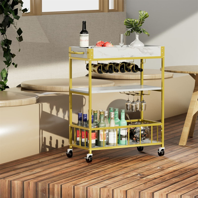 Chobot Metal Bar Cart
