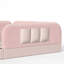 Grand lit de plancher pour enfant avec rembourrage en peluche et traverses de sécurité Nuuse-133276908