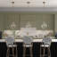 Luminaire suspendu de 11 po de large avec abat-jour en verre Verona-700415951-700241624