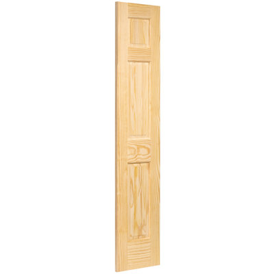 Colonial Paneled Solid Wood Unfinished Colonial Standard Door