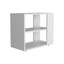 Table console, 4 pieds, 2 tablettes-683433386